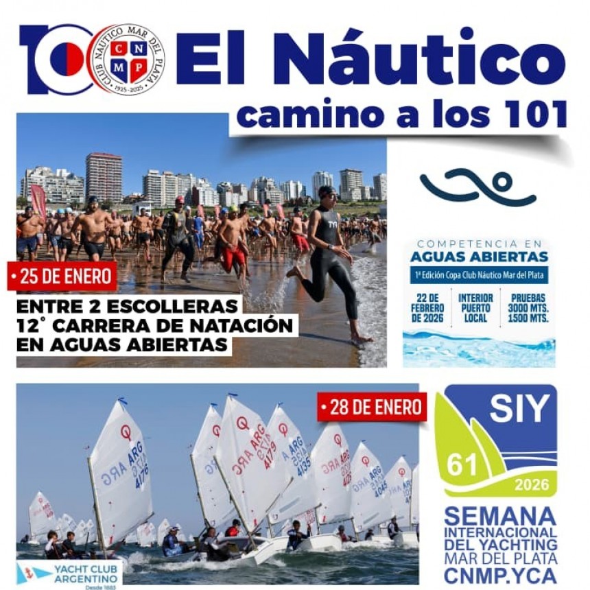Lanzamiento de los cinco eventos deportivos que se vienen en Mar del Plata