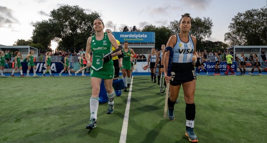 LAS LEONAS GANARON EL PRIMER AMISTOSO ANTE IRLANDA EN MAR DEL PLATA