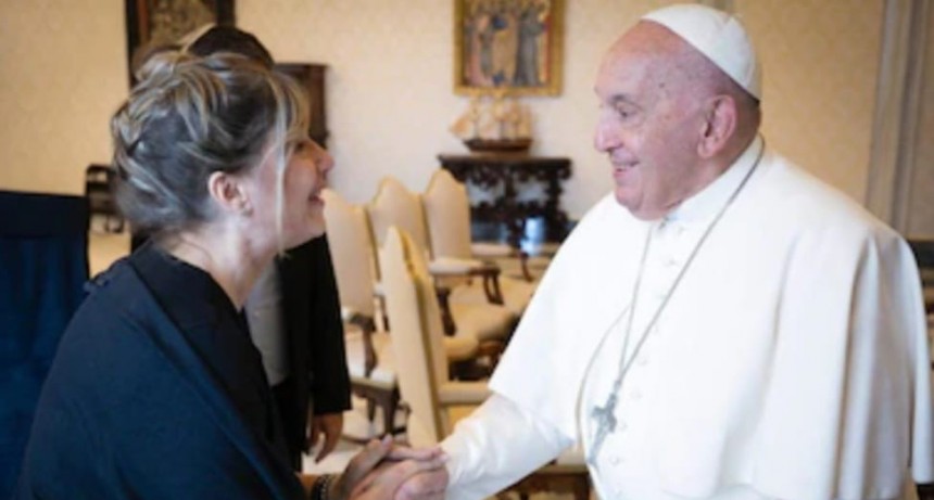 Cristina Álvarez Rodríguez recordó al Papa Francisco
