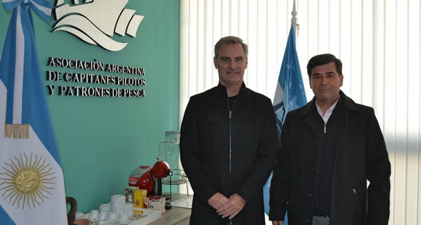 La Asociación Argentina de Capitanes suscribió un acuerdo con Cámara pesquera de la Patagonia