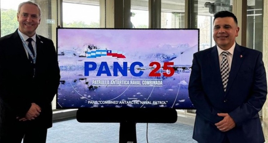 Argentina y Chile presentaron la Patrulla Antártica Naval Combinada ante la OMI