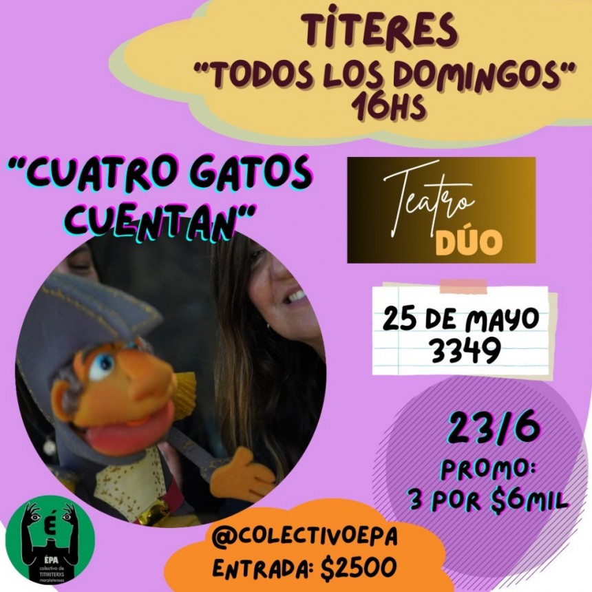 Títeres. Una sana propuesta para compartir en familia