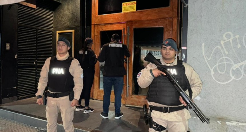Prefectura rescató a una menor presunta víctima de trata sexual